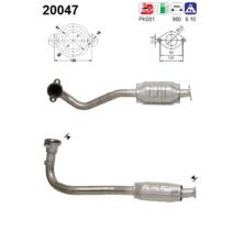 Walker 20047 - CAT.FORD ESCORT/ORION 1.6I GLX 10
