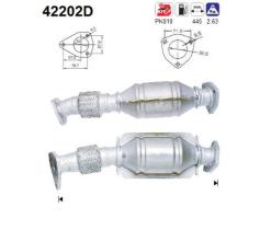 Walker 42202D - CAT.A4 1.9 TDI/VW PASSAT 1.9 TD 12
