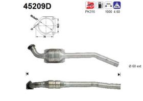 Walker 45209D - CAT.BMW 320 TD (POSTERIOR) 2