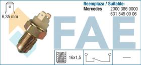 Fae 41060 - INTERRUPTOR LUZ MARCHA ATRAS