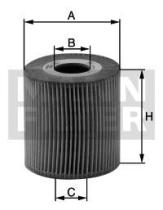 Purflux HU7262X - [*]ELEMENTO FILTRANTE DE ACEITE Y
