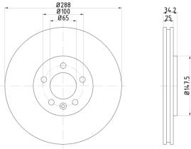 Qps 1100033 - D.FRENO AU A2/3 + SE IBIZA + SK FAB