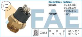 Fae 37800 - TERMOCONTACTO DOBLE VENTILADOR O 2