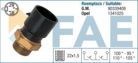 Fae 38030 - TERMOCONTACTO DOBLE VENTILADOR O 2