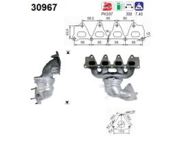 As 30967 - CAT.RENAULT MEGANE 1.4/1.6 107CV