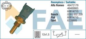 Fae 33490 - SENSORES DE TEMPERATURA