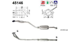 Walker 45146 - CAT.BMW 318I