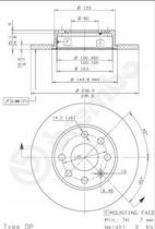 Trw 08425010 - DISCOS