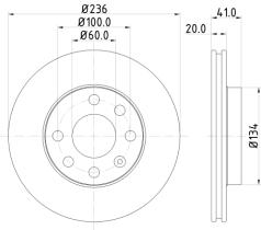 Trw 1100155 - D.FRENO OP CORSA C 00>
