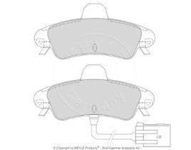 Meyle MBP0340 - PASTILLAS FRENO