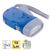 Jbm 51446 - LINTERNA C/DINAMO 3 LEDS