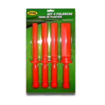 Jbm 51832 - SET 4 PALANCAS PLASTICAS FINAS