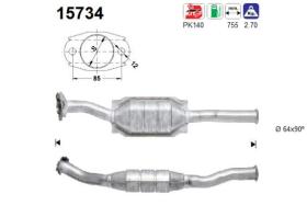 Walker 15734 - CAT.CITROEN XSARA 1.4I 3/99-
