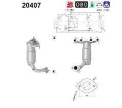 As 20407 - CAT.FORD KA 1.3I 8