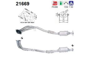 As 21669 - CAT.OPEL VECTRA 1.6 16V 09