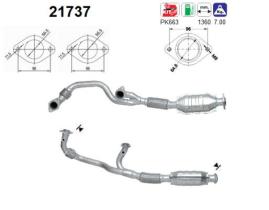 As 21737 - CAT.OPEL VECTRA 2,5I V6 170 CV