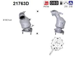 As 21763D - CAT.OPEL ASTRA 1.9TD CDTI 120CV