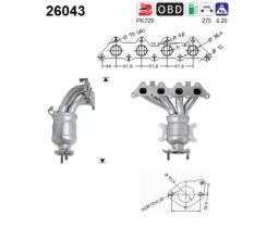 As 26043 - CAT.MITSUBISHI SPACE STAR 98CV (AN