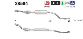 Walker 28584 - CAT.PEUGEOT 206 2.0I 16V