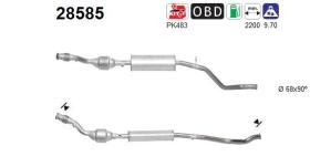 Walker 28585 - CAT.PEUGEOT 206 2.0I 16V