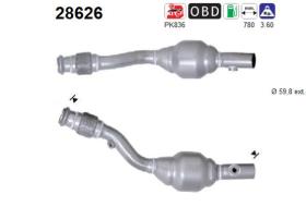 Walker 28626 - CAT.PEUGEOT 206 2.0I 16V 136CV