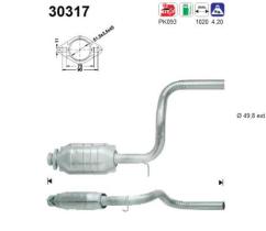 Walker 30317 - CAT.RENAULT ESPACE 2.2I-RN/RT/RXE