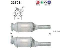 Walker 33708 - CAT.SEAT IBIZA/CORDOBA 2.0 GTI