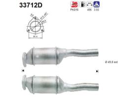 Walker 33712D - CAT.SEAT/VW-TOLEDO/GOLF/PASSAT