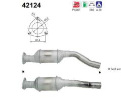 Walker 42124 - CAT.AUDI A4 1.8 20V 11