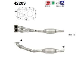 Walker 42209 - CAT.AUDI A3/VW GOLF IV 1.8I 9