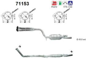 As 71153 - CAT.MERCEDES 190E-2.0/2.3 03/91-0