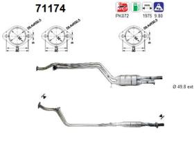 As 71174 - CAT.MERCEDES 280/300/320 9/89-