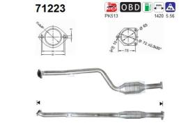 As 71223 - CAT.MERCEDES CLK200 KOMPRESOR (POS