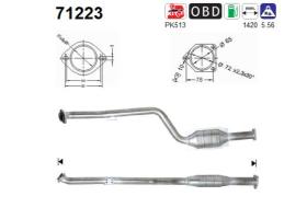 As 71223 - CAT.MERCEDES CLK200 KOMPRESOR (POS