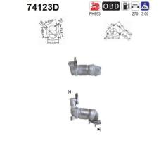 As 74123D - CAT.NISSAN ALMERA 1.5DCI 82CV