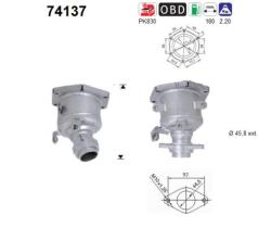 As 74137 - CAT.NISSAN MICRA1.4 16V 88CV