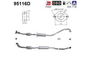 As 95116D - CAT.TOYOTA AVENSIS 2.2TD D4D 177C
