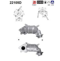 As 22105D - CAT.CR-V 2.2TD CTDI DPF 2204 CC 103