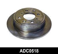 Comline ADC0518 - DISCO FRENO HONDA CIVIC 87-> 01,CONCERTO 89-> 95,CRX 87