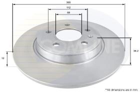 Trw ADC1478 - DISCO FRENO AUDI A4 05->,A5 07->,Q5 08->