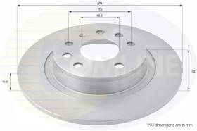 Comline ADC1150 - DISCO FRENO OPEL ZAFIRA 05->,VAUXHALL ZAFIRA 05->