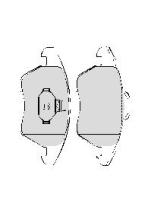 Trw CBP01308 - PASTILLA-COMLINE
