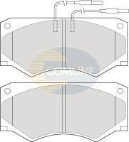 Comline CBP11051 - PASTILLA IVECO 35-10 85->89,45-10 85->89,49-10 85->89,DAILY