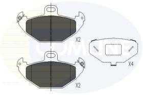 Comline CBP01020 - PASTILLA-COMLINE