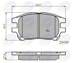 Comline CBP01212 - PASTILLA LEXUS RX300 01->03