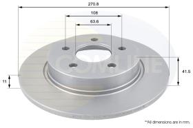 Comline ADC1247 - DISCO DE FRENO