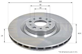 Comline ADC1844V - DISCO FRENO