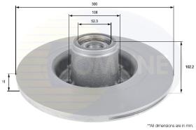 Comline ADC3020 - DISCO FRENO