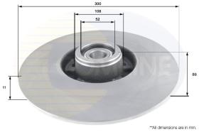 Comline ADC3022 - DISCO DE FRENO