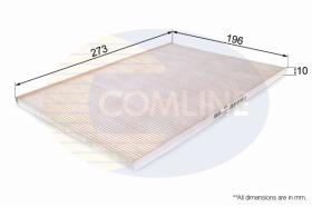 Comline EKF314 - FILTRO HABITACULO